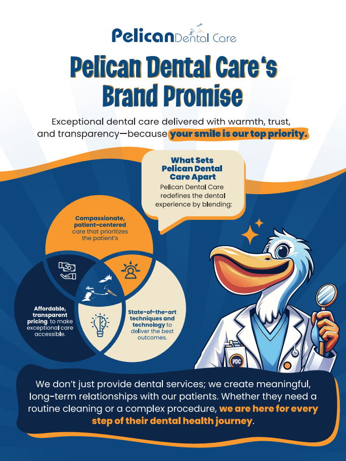Promesa de marca de Pelican Dental Care